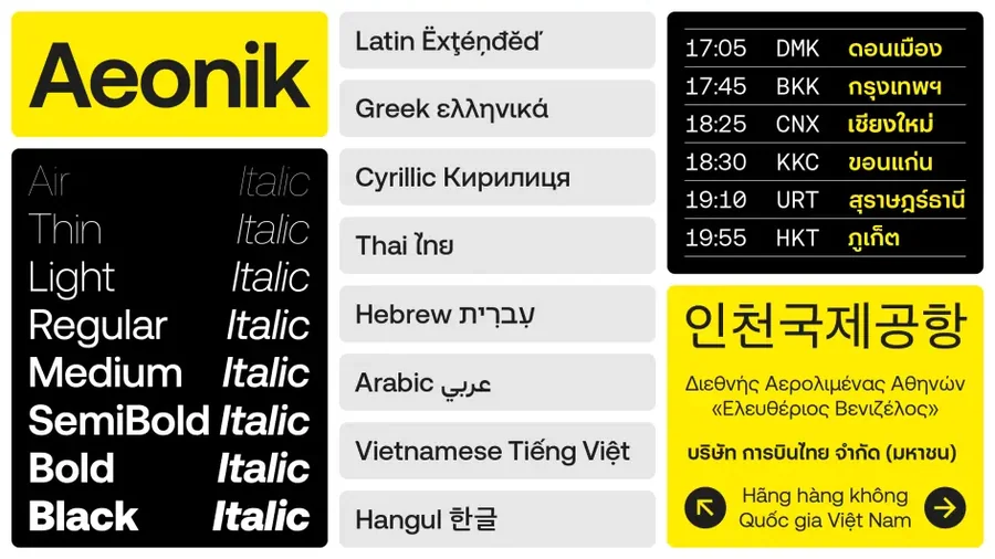 typeface