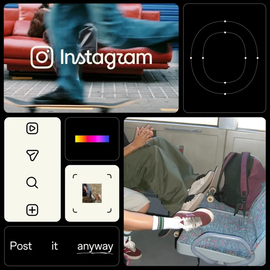 Instagram's new type system with Instagram Sans, Pen and Mono in the app