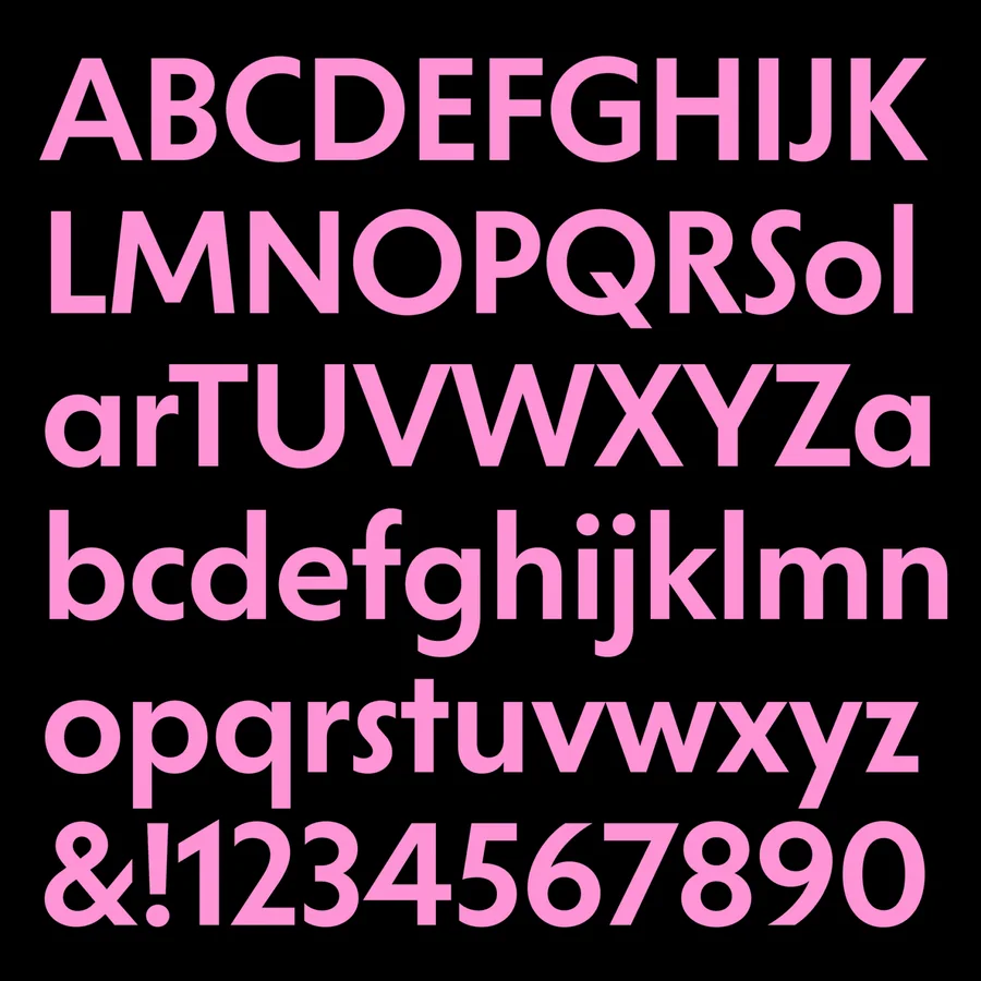 typeface