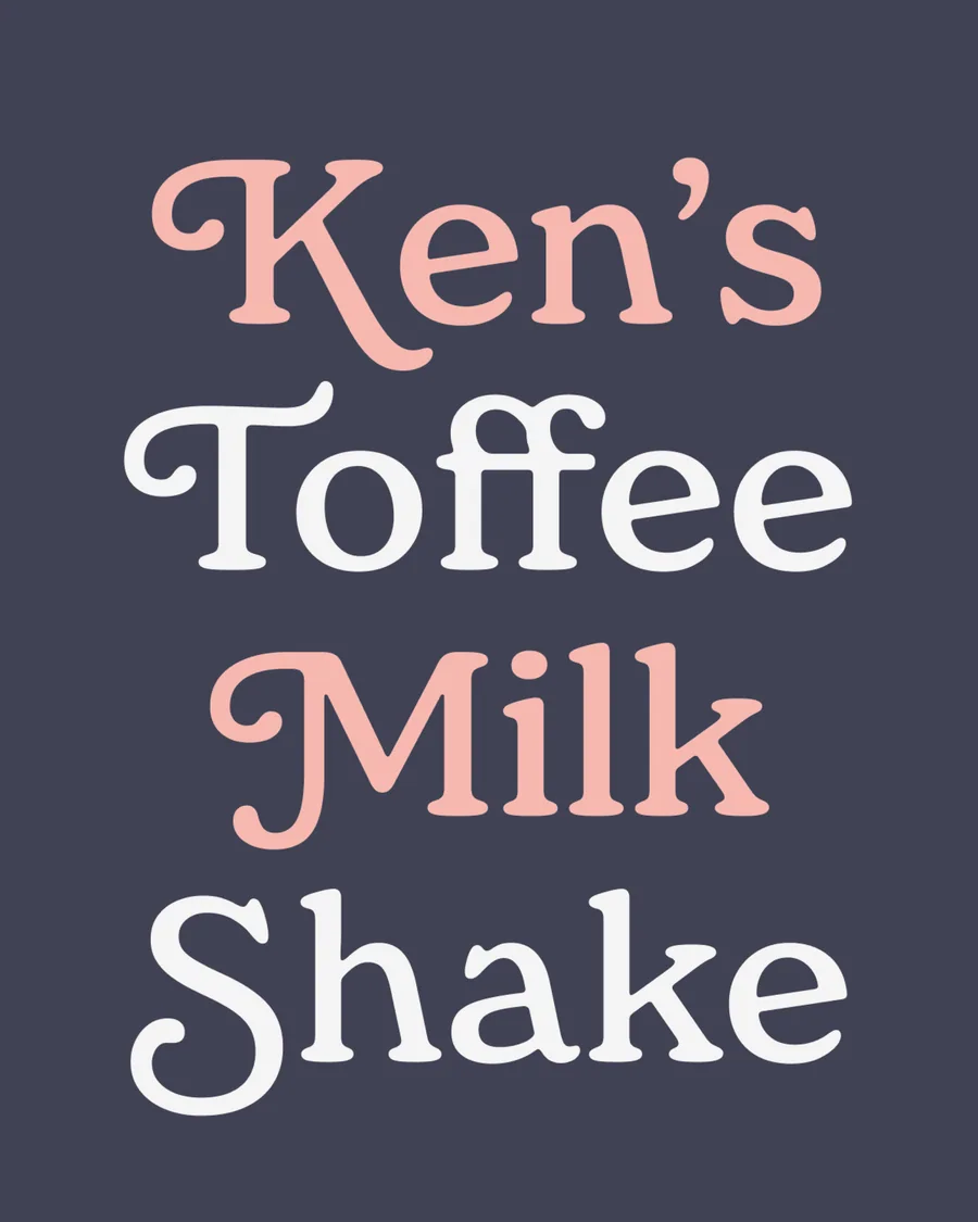 new typeface