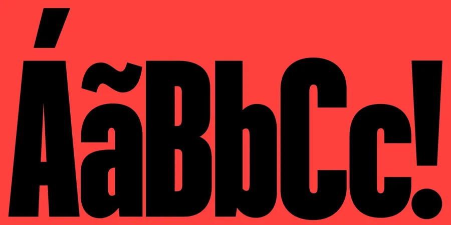 new typeface