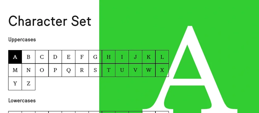 typeface