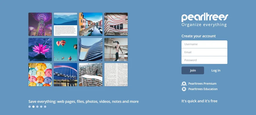 homepage
