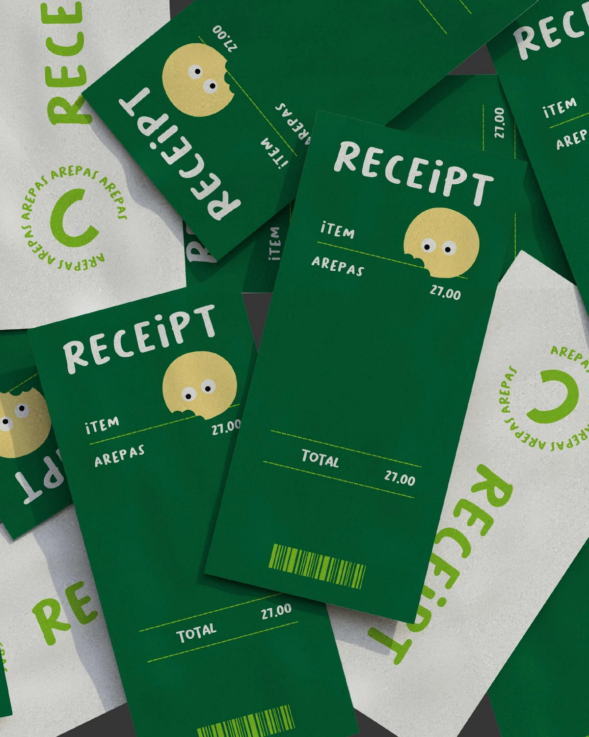 Chamo: printed receipts