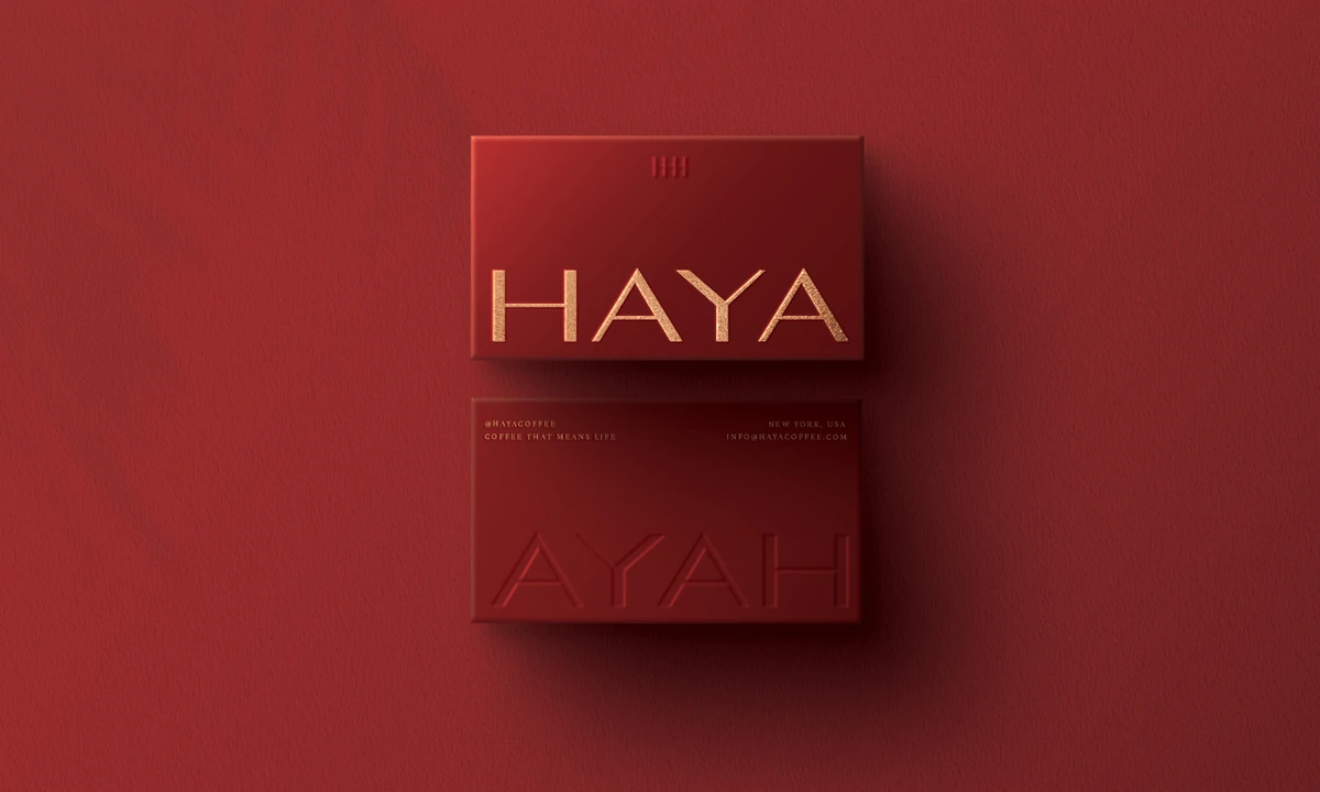 Haya: the boxed set in oxblood and gold