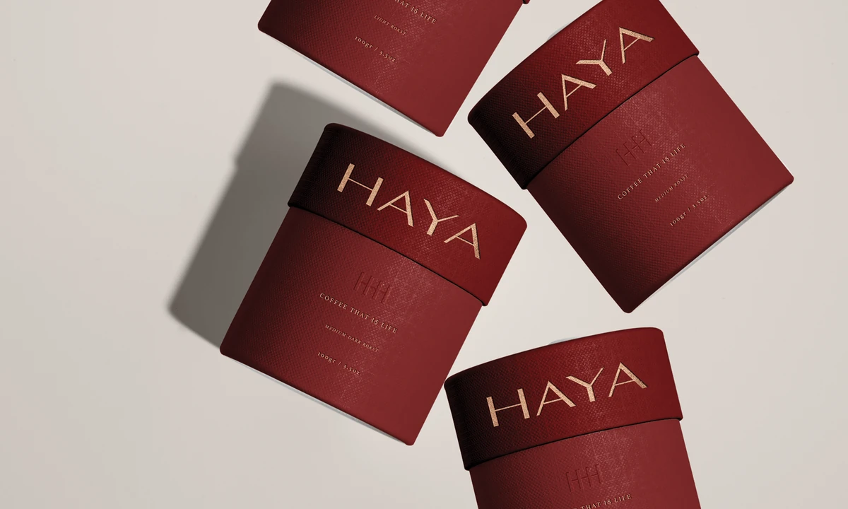 Haya: the cup range laid out