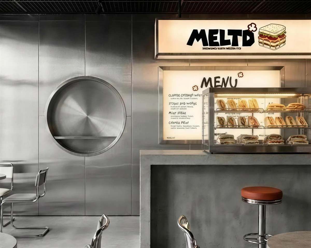 MELTD: the counter and stools