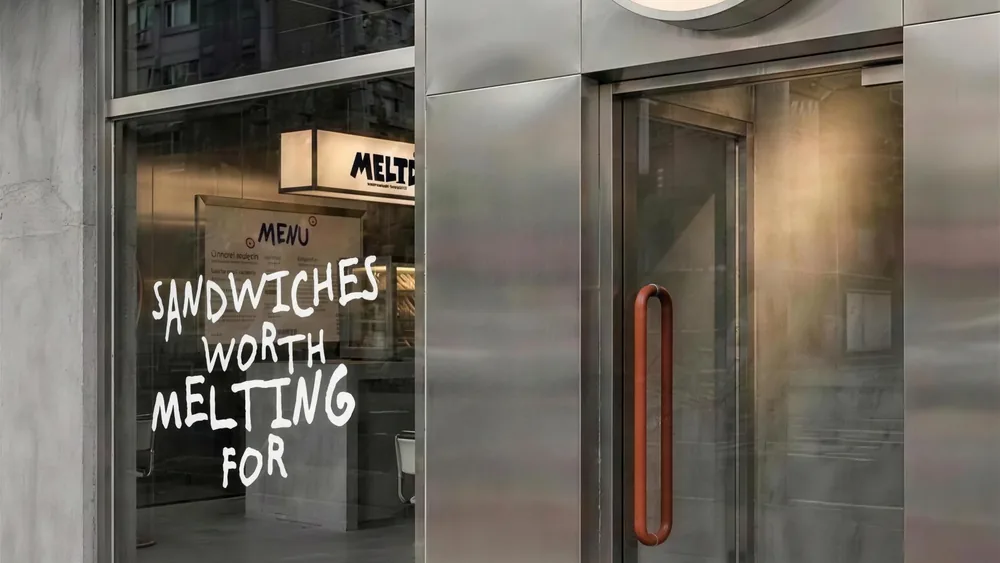 MELTD: the shopfront with the round sign