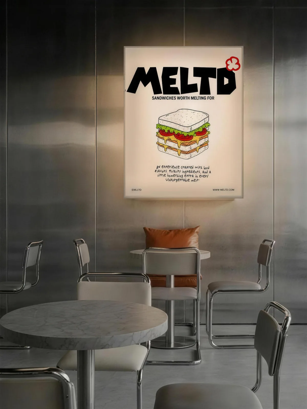MELTD: the poster in the dining room