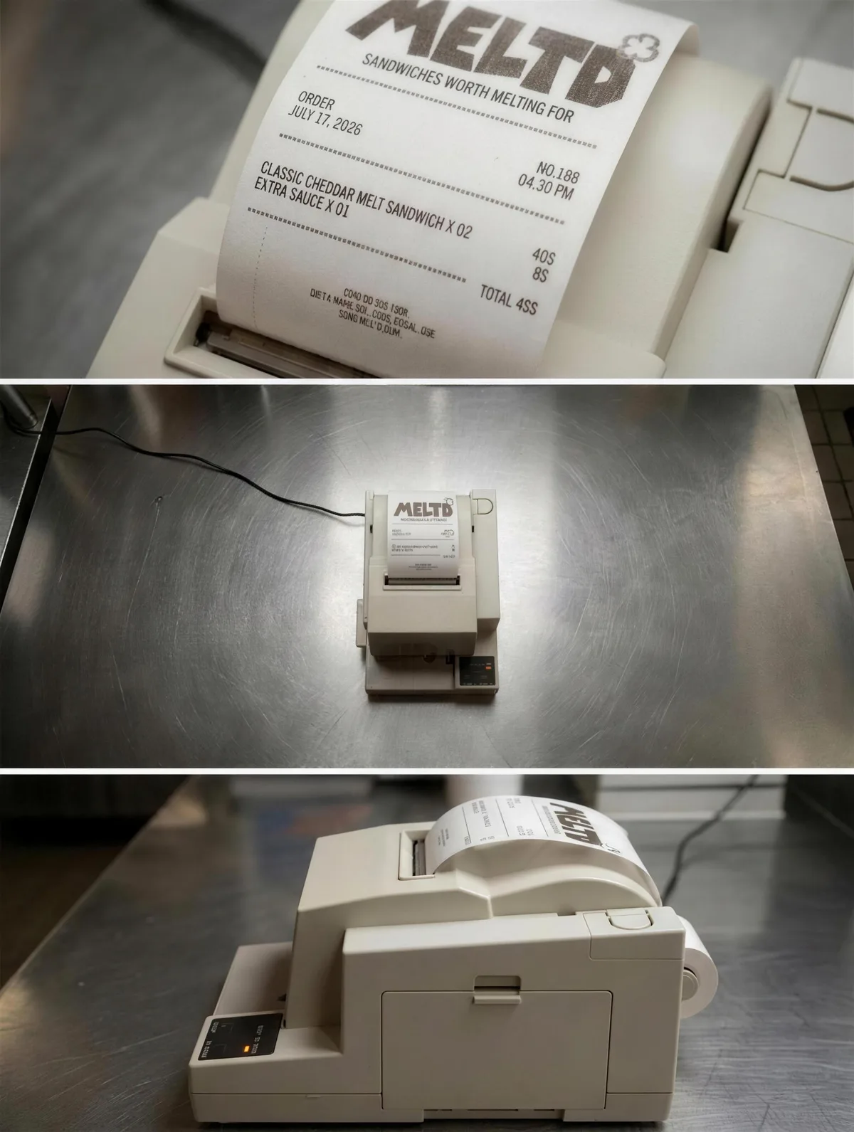 MELTD: the receipt detail