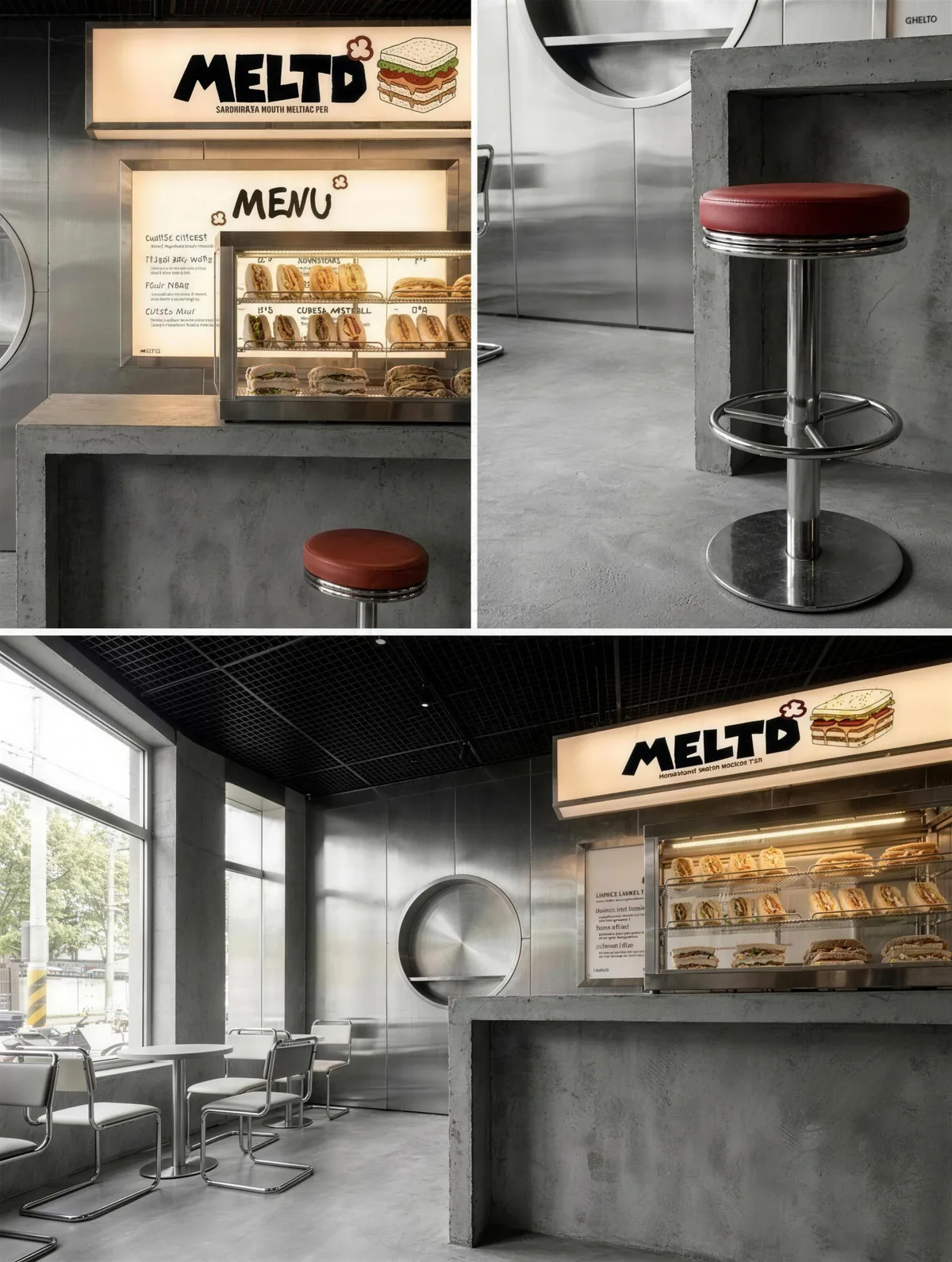 MELTD: the room and the menu