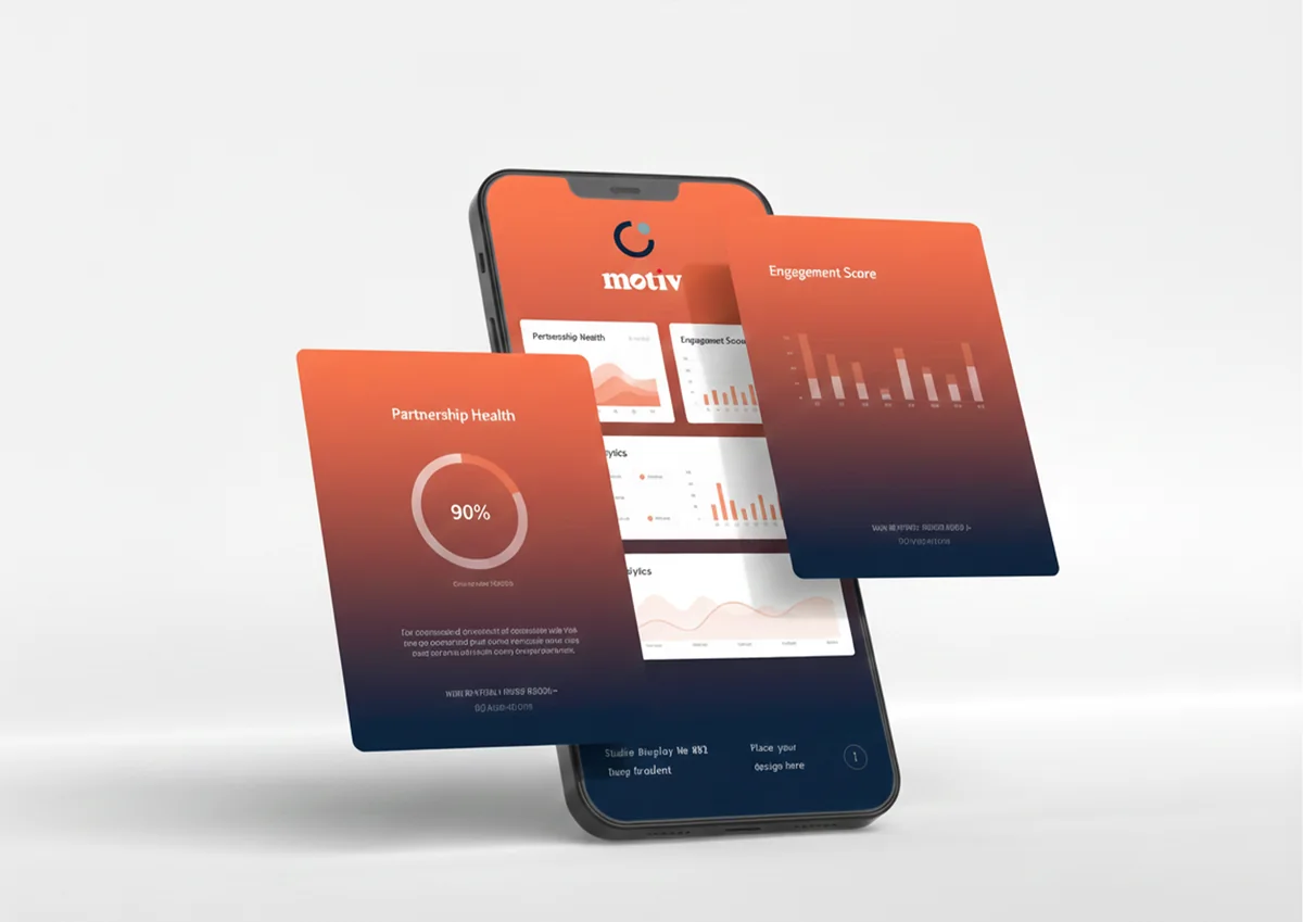 Motiv: the app screens