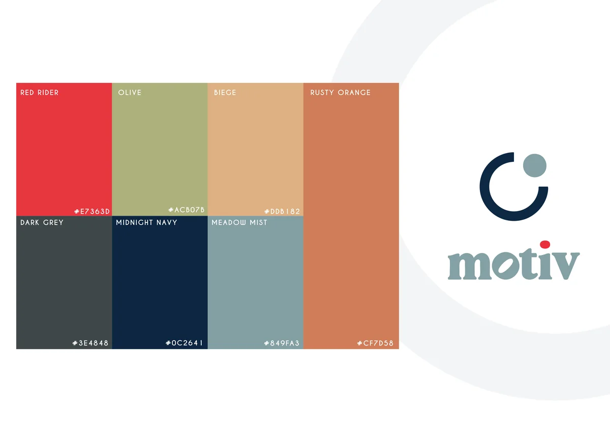 Motiv: the colour palette