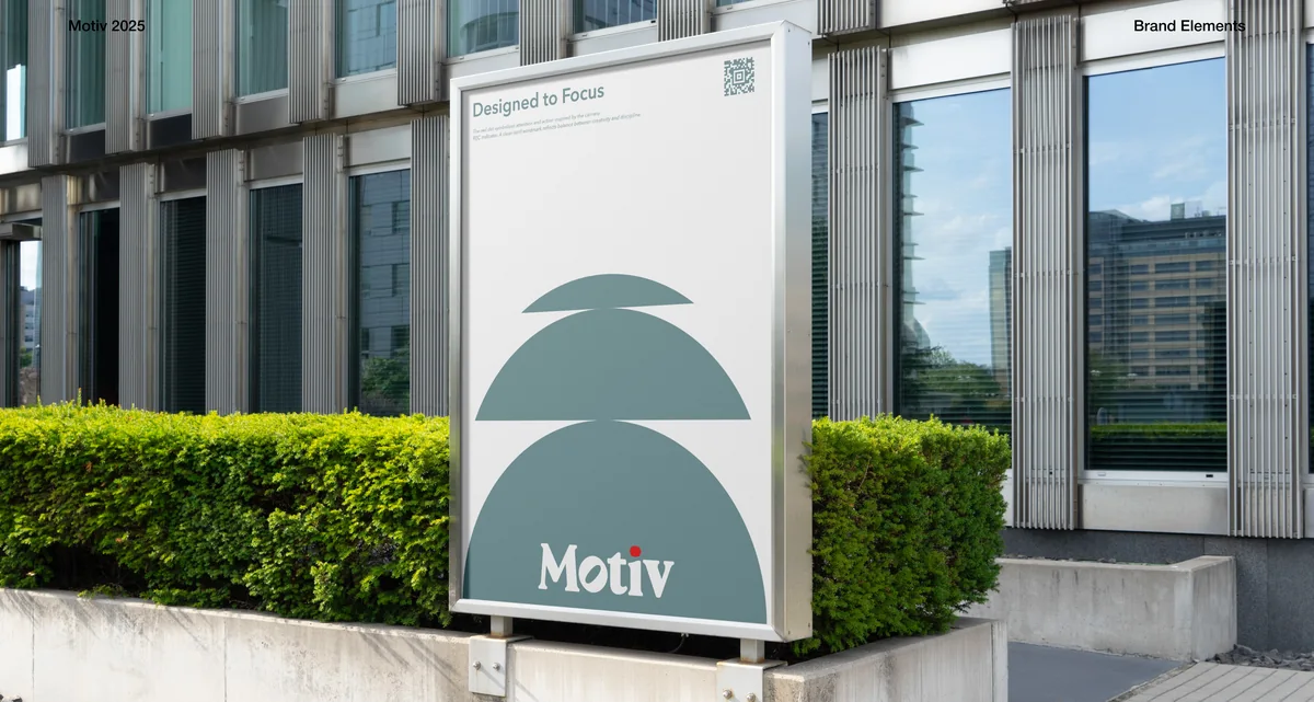 Motiv: the first direction on a billboard