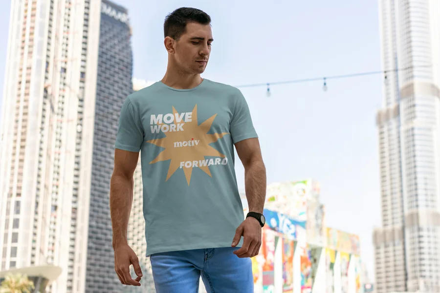 Motiv: the first direction on a t-shirt