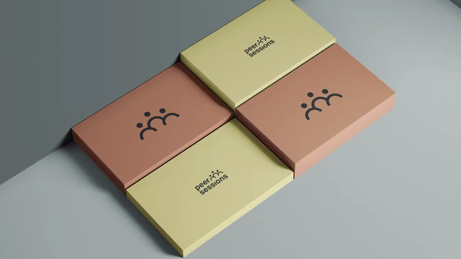 Peer Sessions: packaging in the brand colours