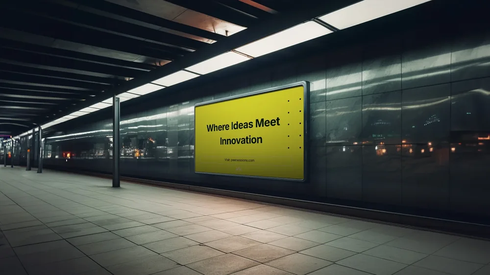 Peer Sessions: the station billboard