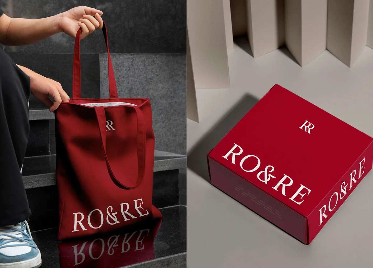 RO&RE: tote bag and box