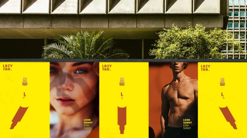 Lazy Tan Unveils a Fresh Brand Identity by Derek&Eric: Safety Meets Style 5 Brand Identity
