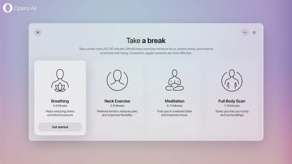 Opera Air: The World’s First Mindfulness-Focused Browser Redefines Browser Design 5 Opera Air