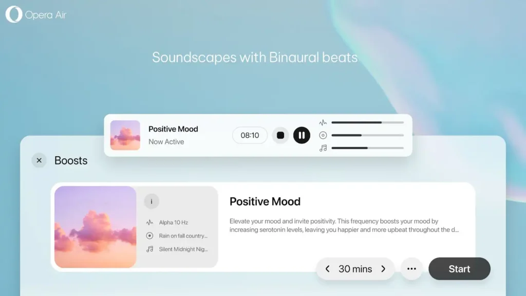 Opera Air: The World’s First Mindfulness-Focused Browser Redefines Browser Design 6 Opera Air