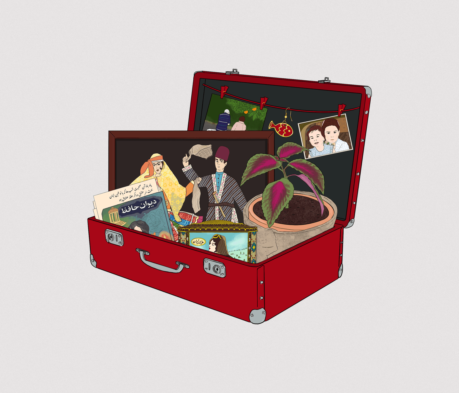 Migrated Keepsakes: Roshi Rouzbehani’s Tale of Identity and Memory