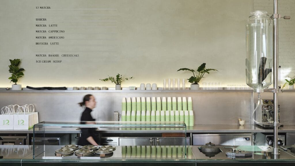 12 and Base Design Transform Matcha Culture at New York's Bond Street Flagship 5 Base Design