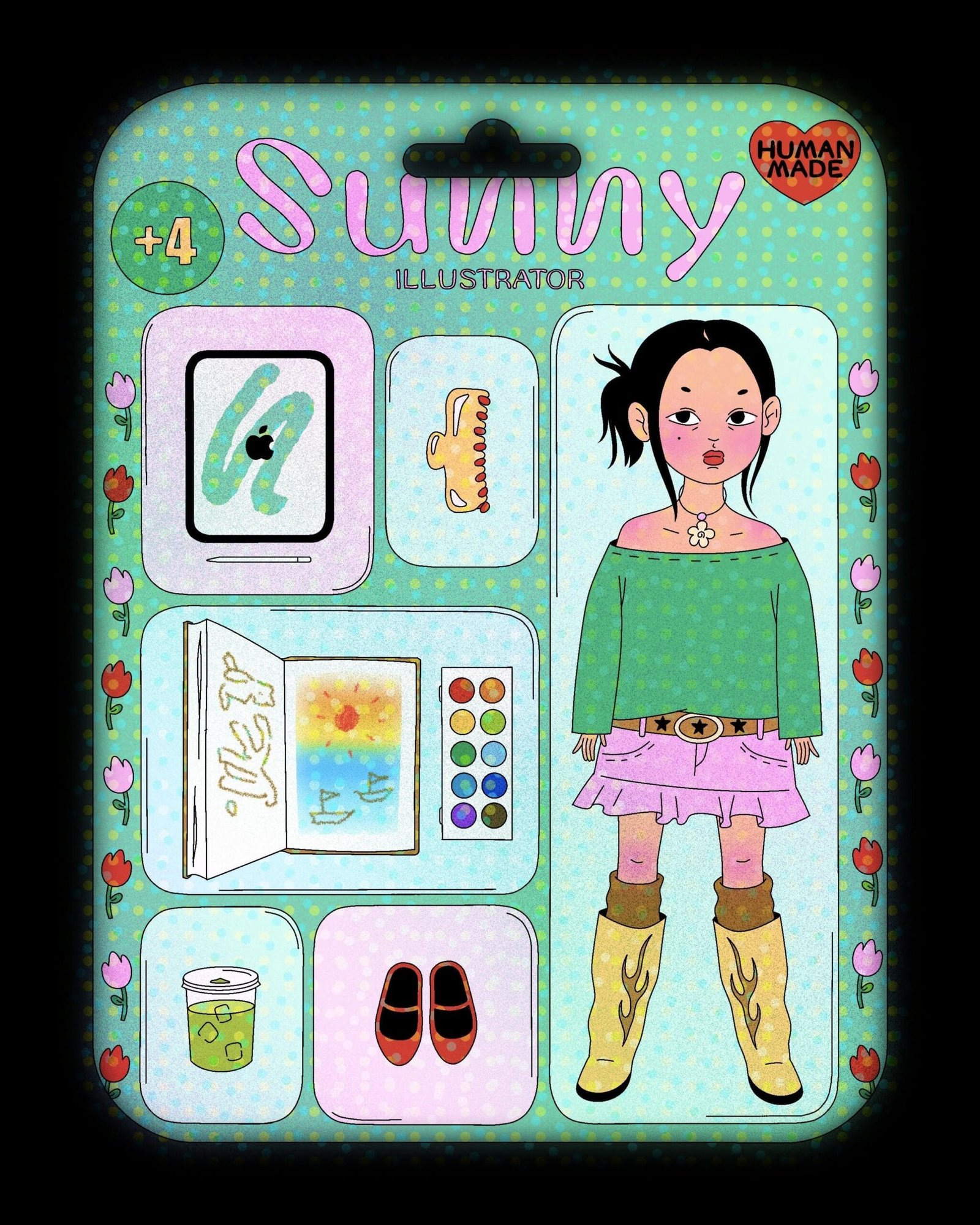 Illustrators Unite Against AI Dolls with #StarterPackNoAI Movement
