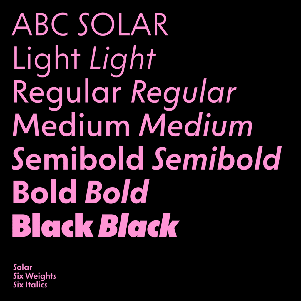 typeface