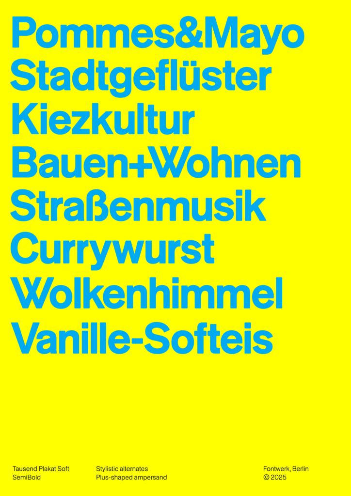 typefaces